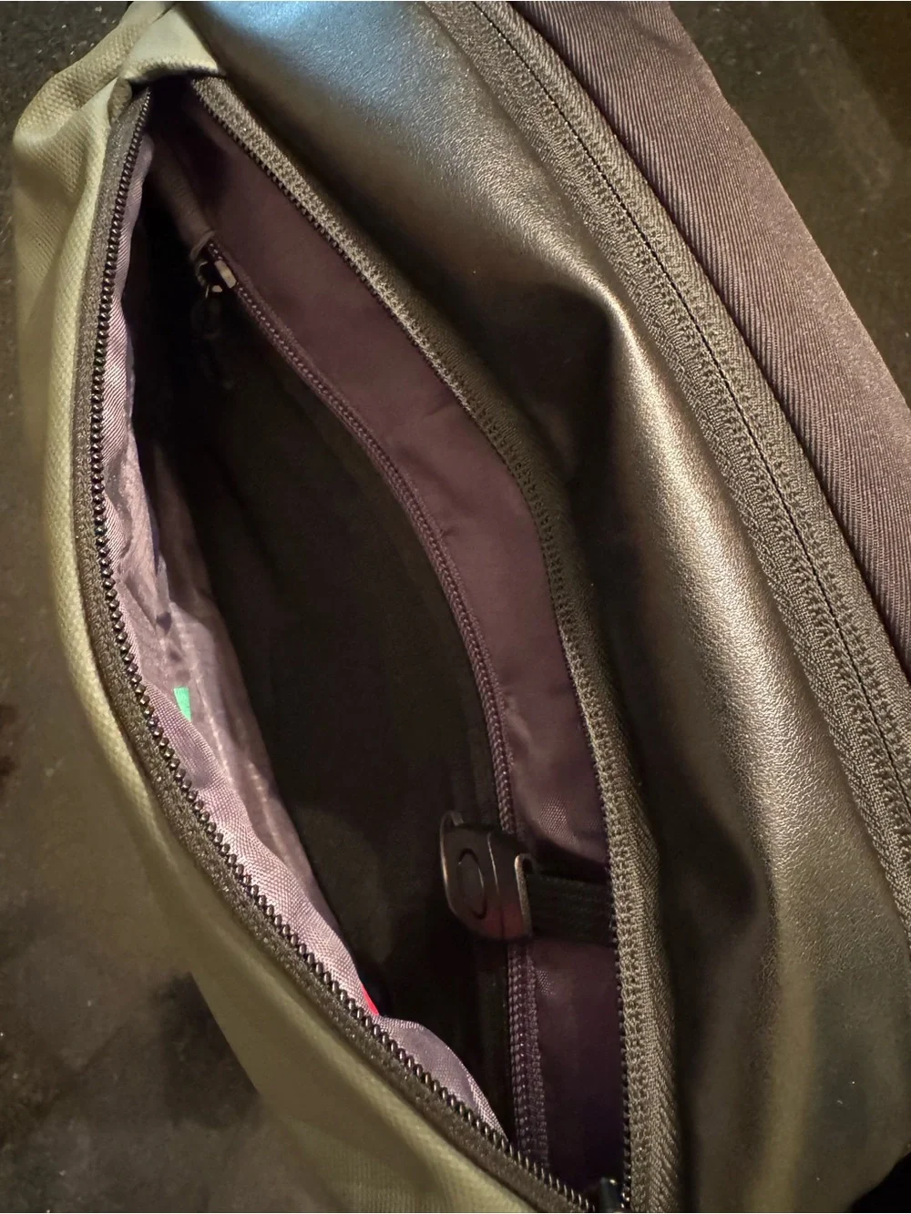 Olive Green Camera bag/ Messenger Sling Bag for Men
